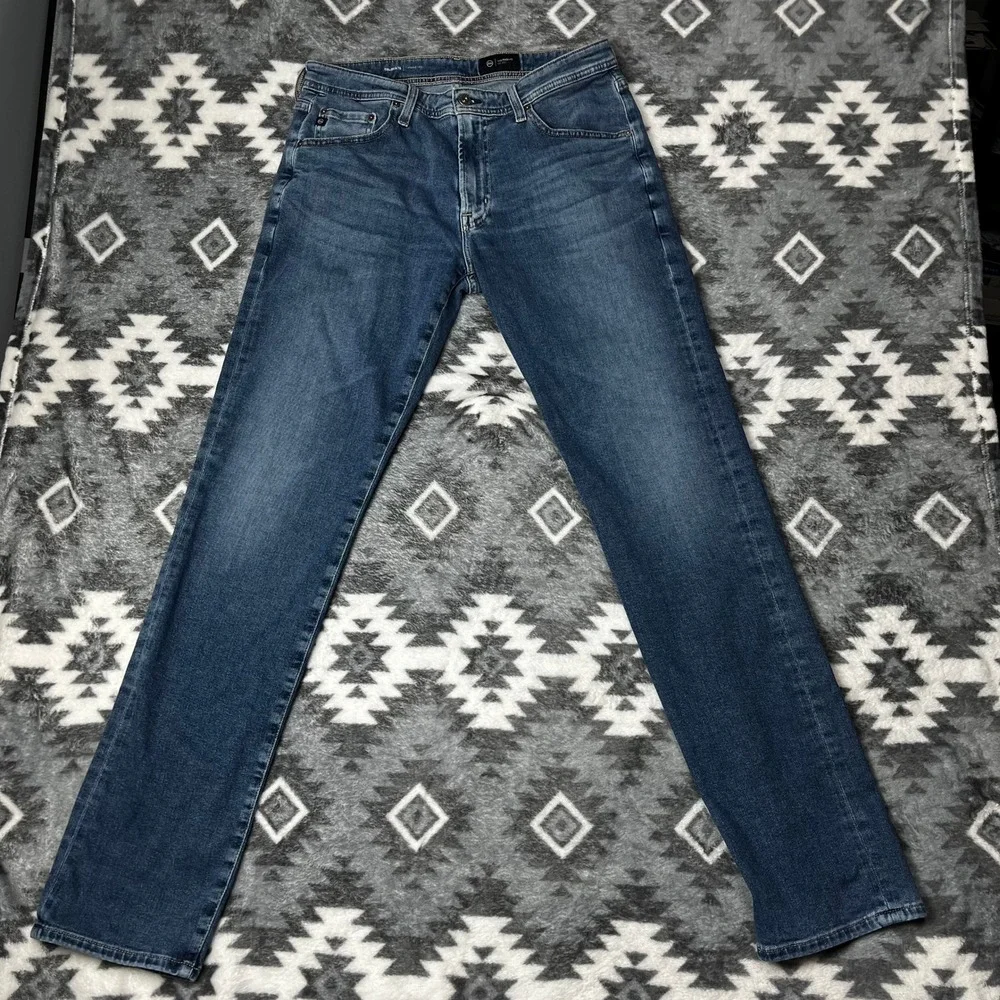 AG Adriano Goldschmied Graduate Tailored Leg Jeans Medium Wash Mens 32x31
